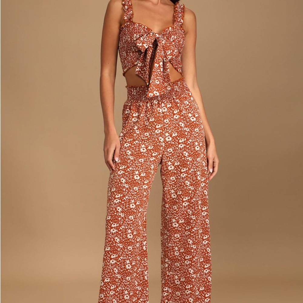 Lulus beneath the sun floral set